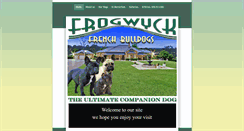 Desktop Screenshot of frogwyck.com.au